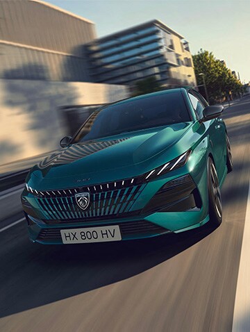 Nouvelle PEUGEOT E-308 vue avant