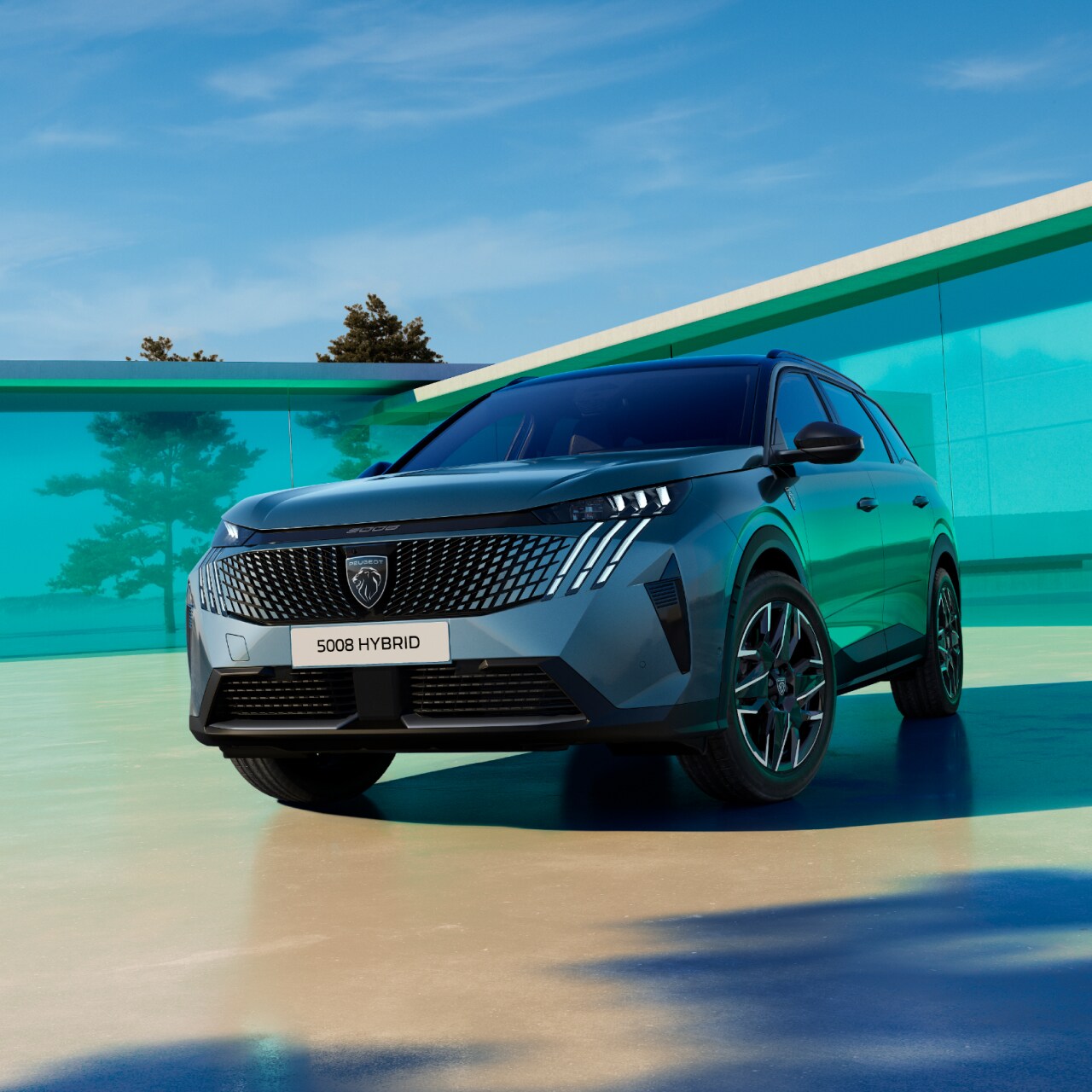 PEUGEOT 5008 Hybride vue avant