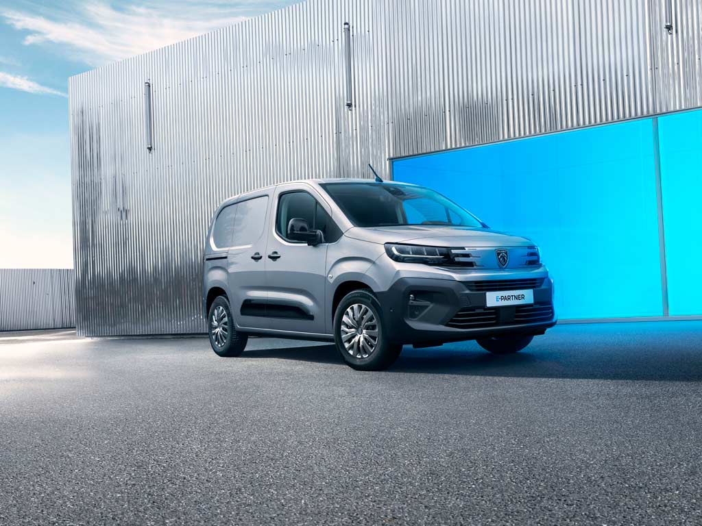 Nouveau PEUGEOT E-Partner vue avant