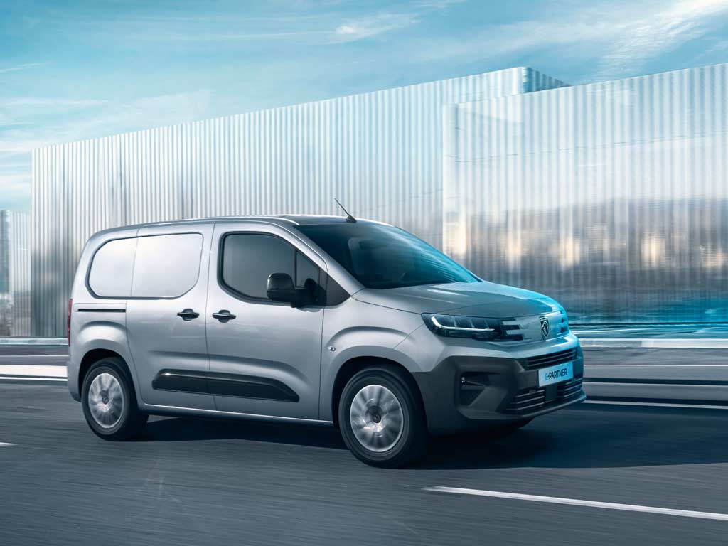 Nouveau PEUGEOT E-Partner vue avant